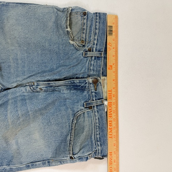 Levis Jeans Men 34X29 Blue Wash Regular Fit 100% Cotton Strauss - Picture 8 of 12